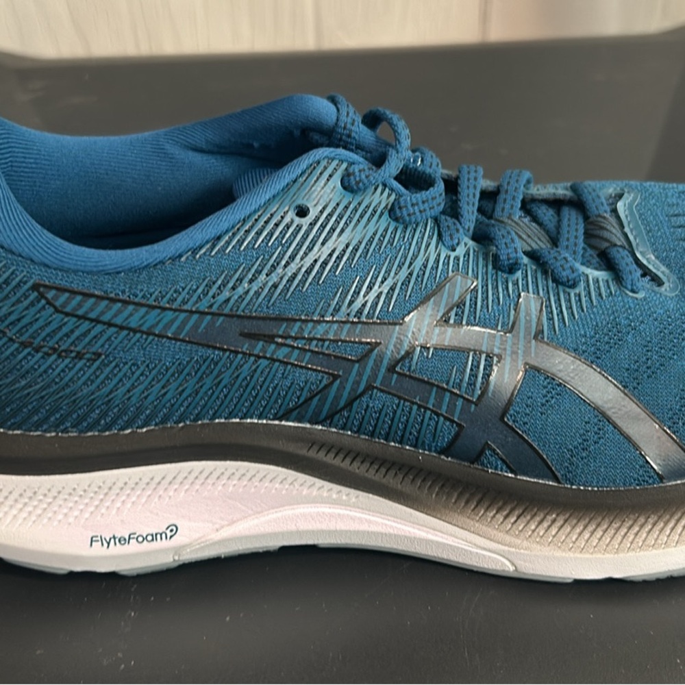 Asics Blue Athletic Shoes
